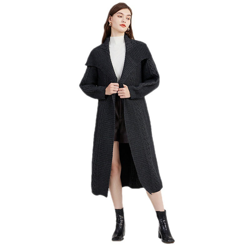 Cardigan Twist Oversize Femme