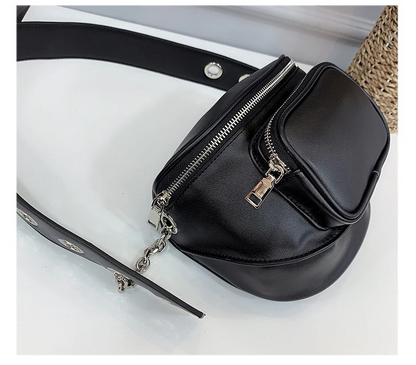 Aurora Sac cuir Demi-Lune