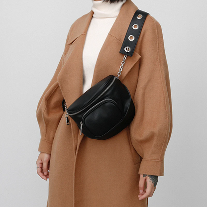 Aurora Sac cuir Demi-Lune