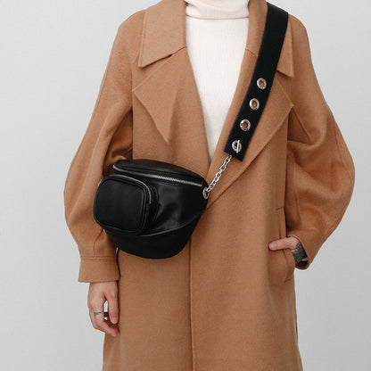 Aurora Sac cuir Demi-Lune