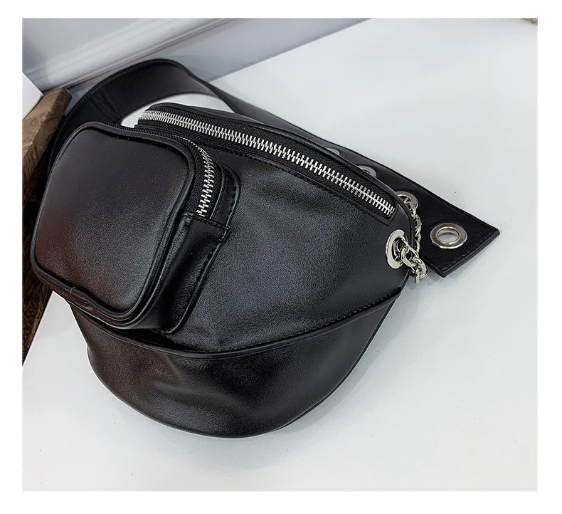 Aurora Sac cuir Demi-Lune