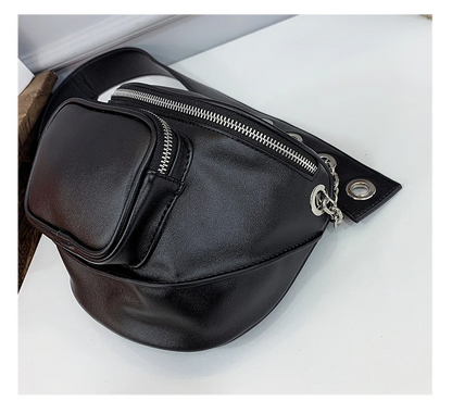 Aurora Sac cuir Demi-Lune