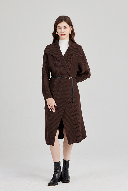 Cardigan Twist Oversize Femme