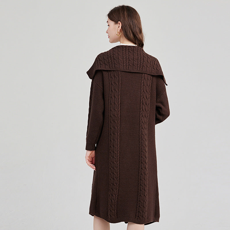 Cardigan Twist Oversize Femme