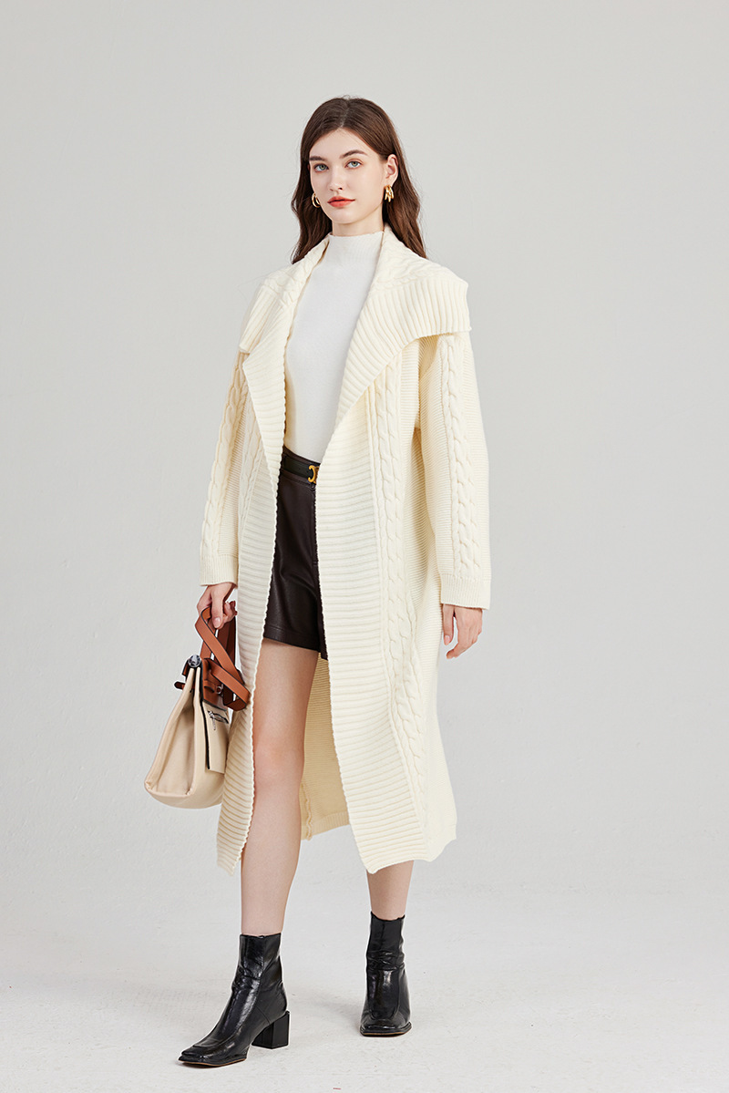 Cardigan Twist Oversize Femme