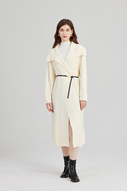 Cardigan Twist Oversize Femme