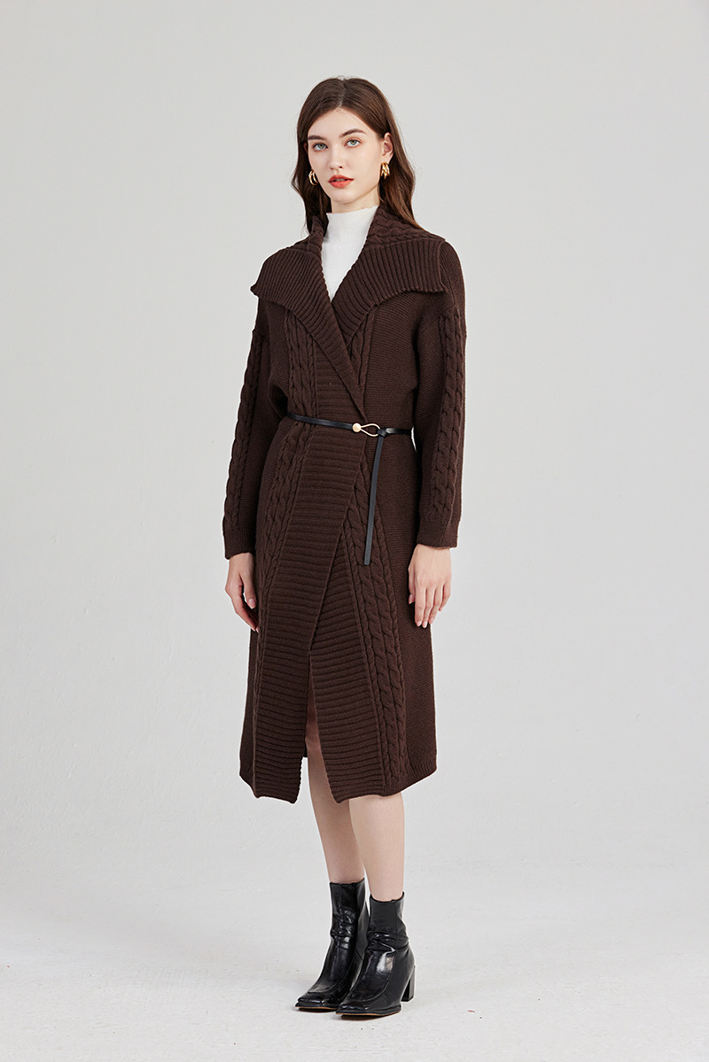 Cardigan Twist Oversize Femme