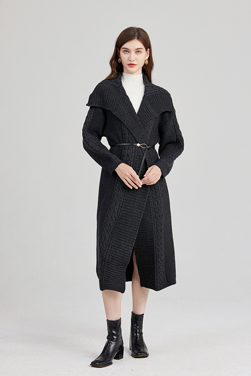Cardigan Twist Oversize Femme