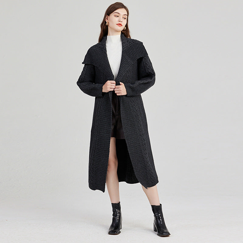 Cardigan Twist Oversize Femme